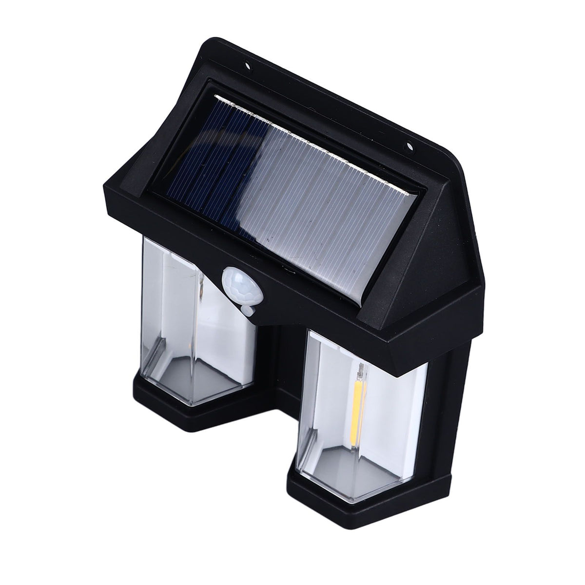 Solar Wall Light Tungsten Filament Warm Lighting Waterproof Wall Lamp for Outdoor