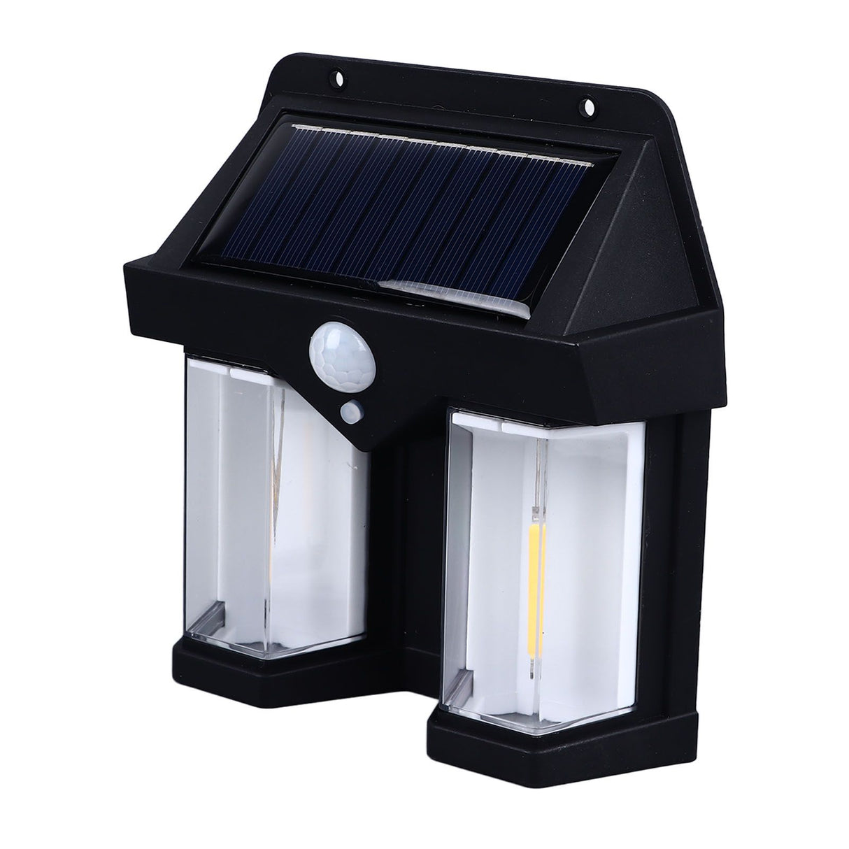 Solar Wall Light Tungsten Filament Warm Lighting Waterproof Wall Lamp for Outdoor