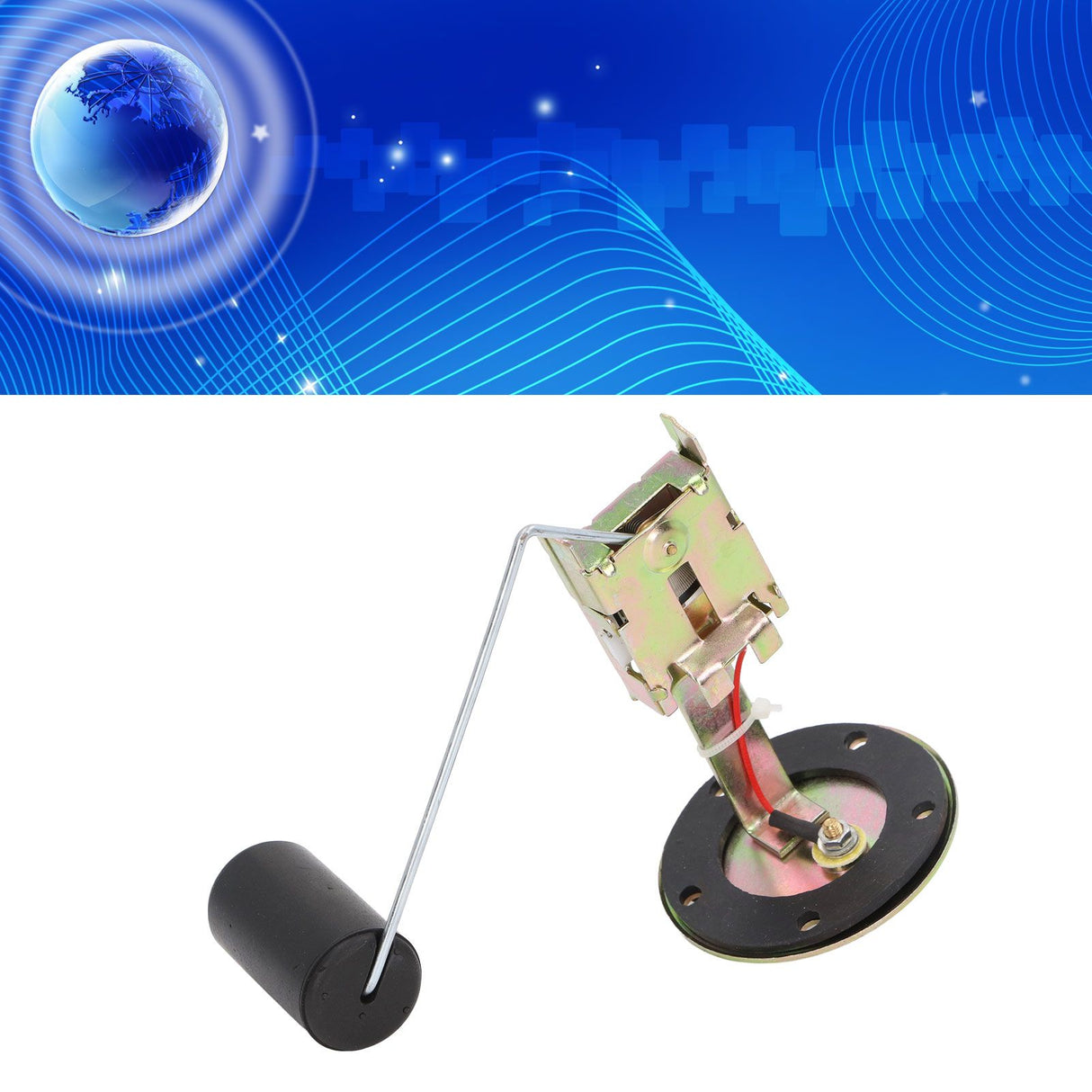 Car Fuel Tank Sender Unit High Accuracy Universal Fuel Level Sensor for Forklift Truck Generators 200mm