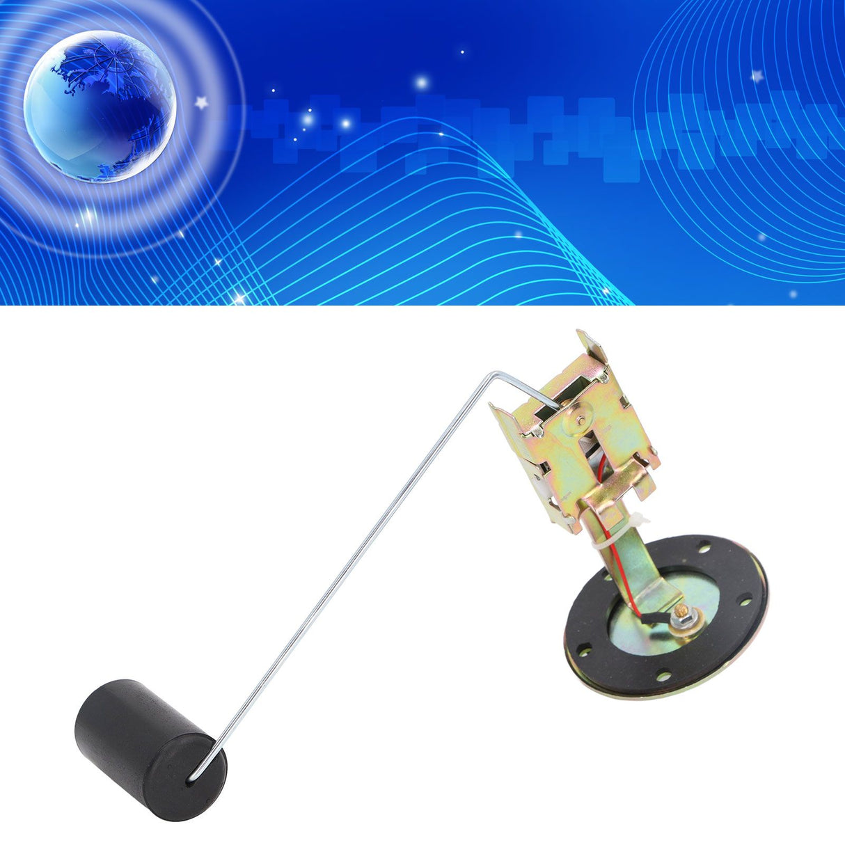 Car Fuel Tank Sender Unit High Accuracy Universal Fuel Level Sensor for Forklift Truck Generators 240mm