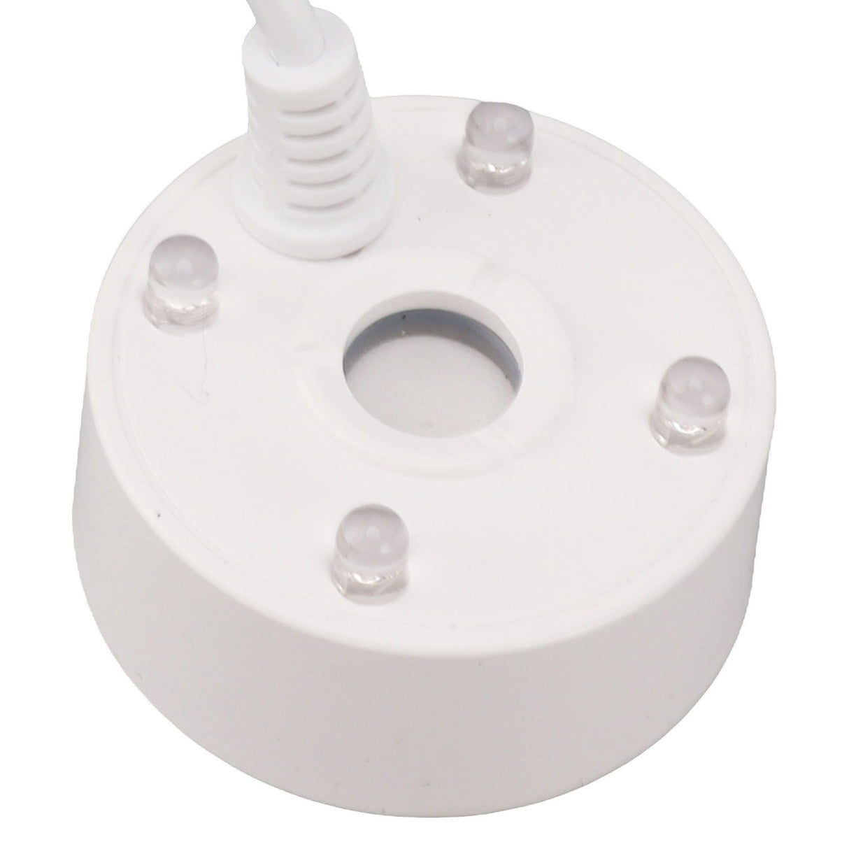 Mist Maker USB Colorful LED Lights 5V Ultra Sound Fountain Atomizer for Pond Rockery Fish Tank Sink White