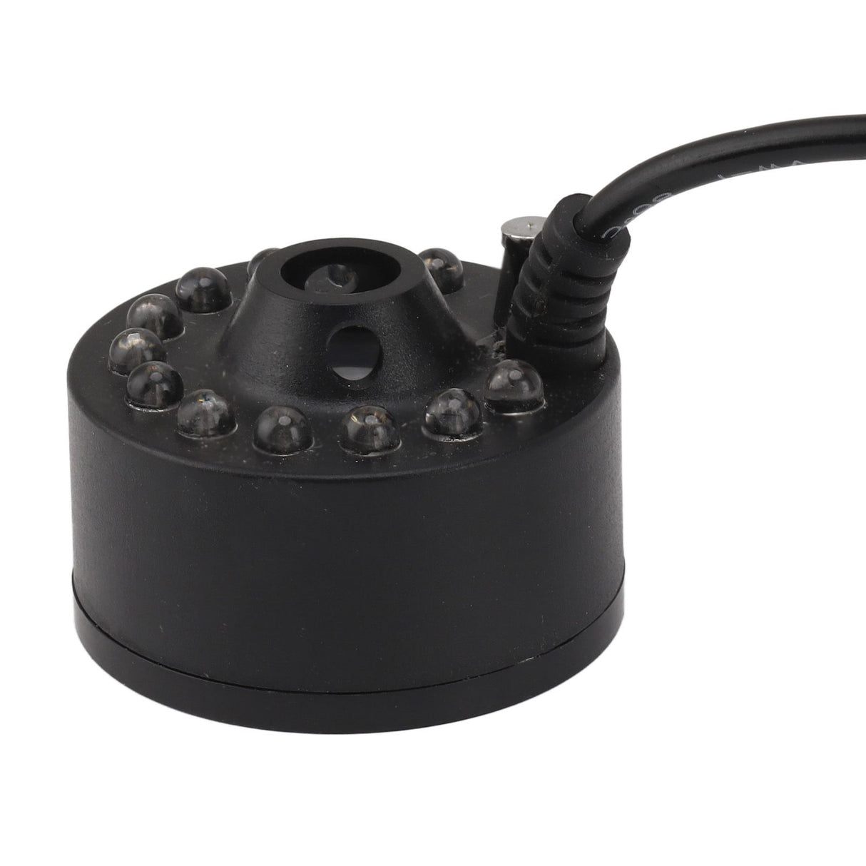 Mist Maker 12LED Beads Colorful DC 5V Interface Waterproof Ultrasound Water Fountain Fogger for Pond Halloween Party