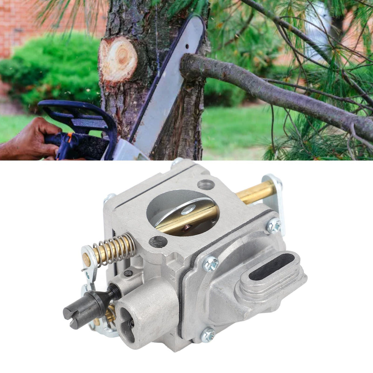 Chainsaw Carburetor for MS661 Aluminum Chainsaw 1144 120 0600 Carb Replacement for WJ 135B Accessories