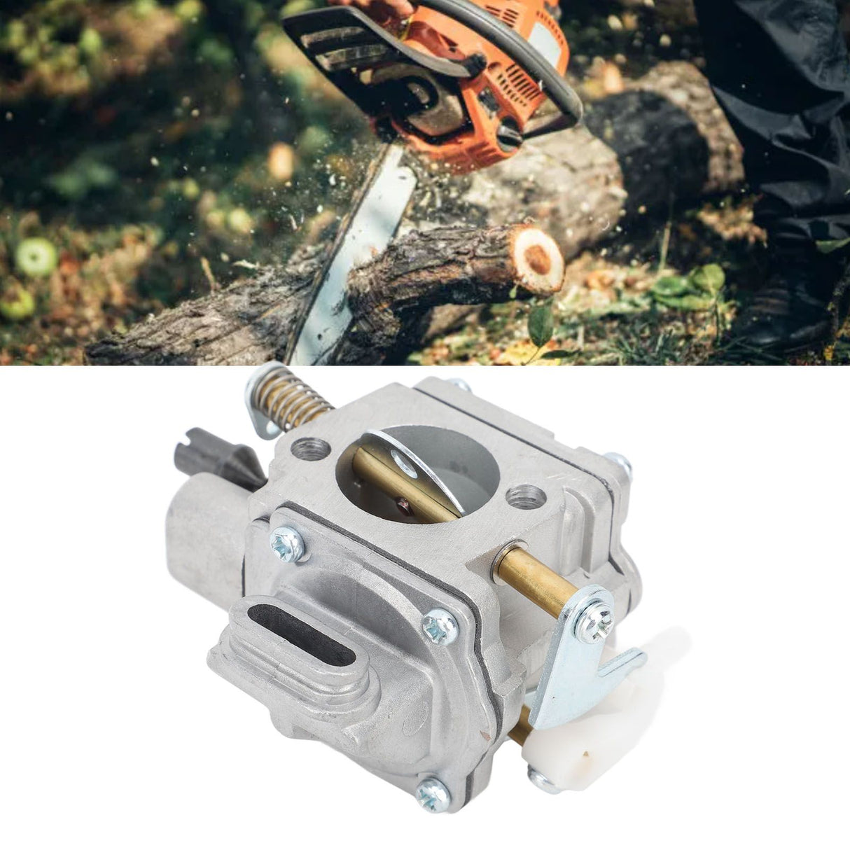 Chainsaw Carburetor for MS661 Aluminum Chainsaw 1144 120 0600 Carb Replacement for WJ 135B Accessories