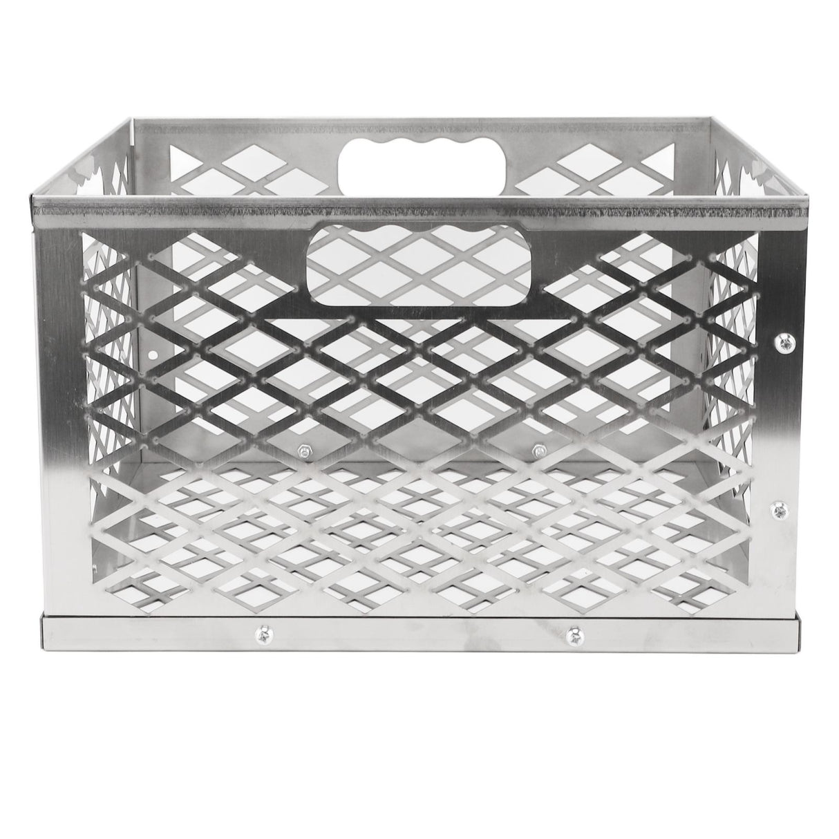 Charcoal Basket Detachable Design Portable Rugged Durable Stainless Steel Charcoal Fire Basket for Barbecue