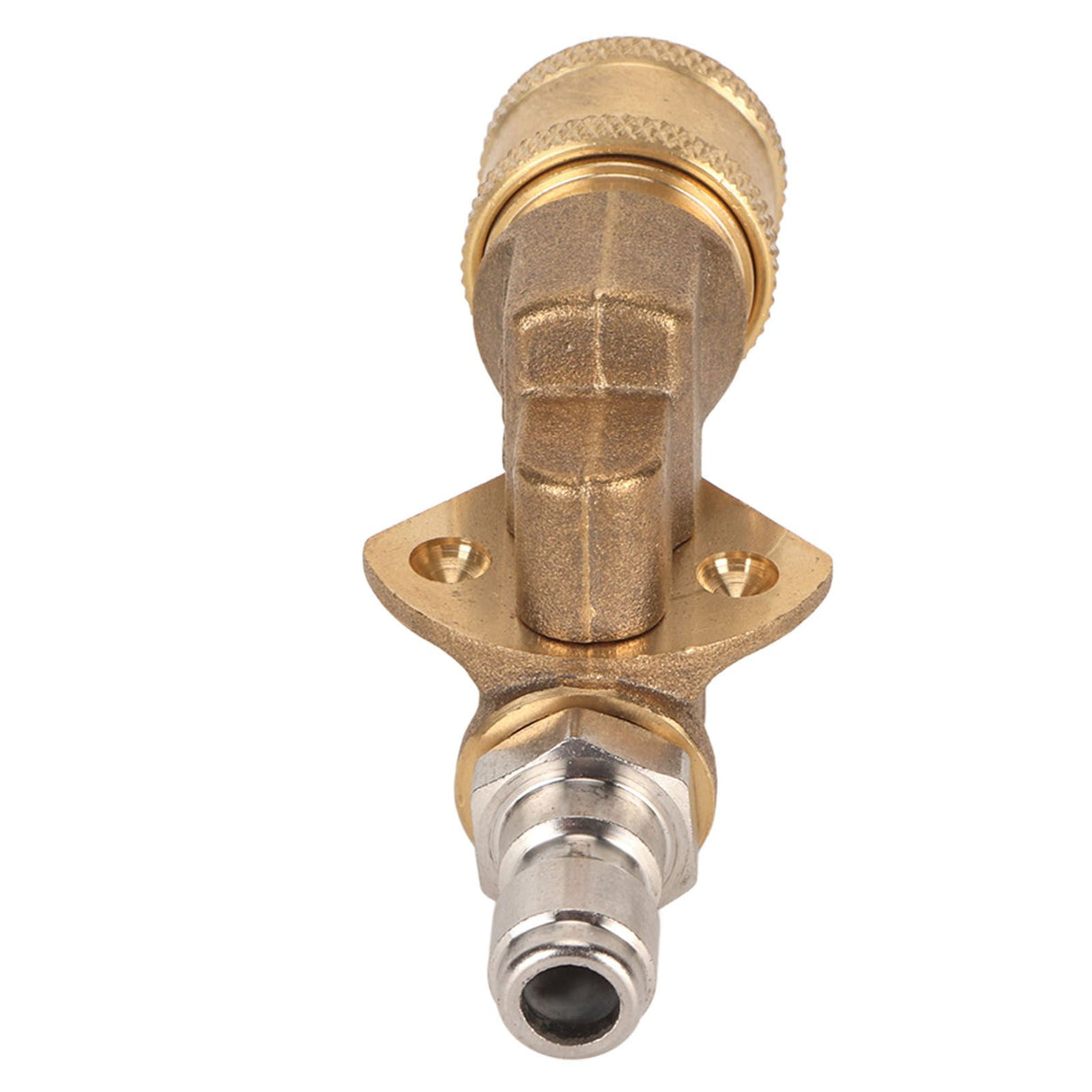 Quick Connecting Pivoting Coupler Attachment 1/4in for Pressure Washer Nozzle Adjustable 4500psi Garden Supplies 5 Level