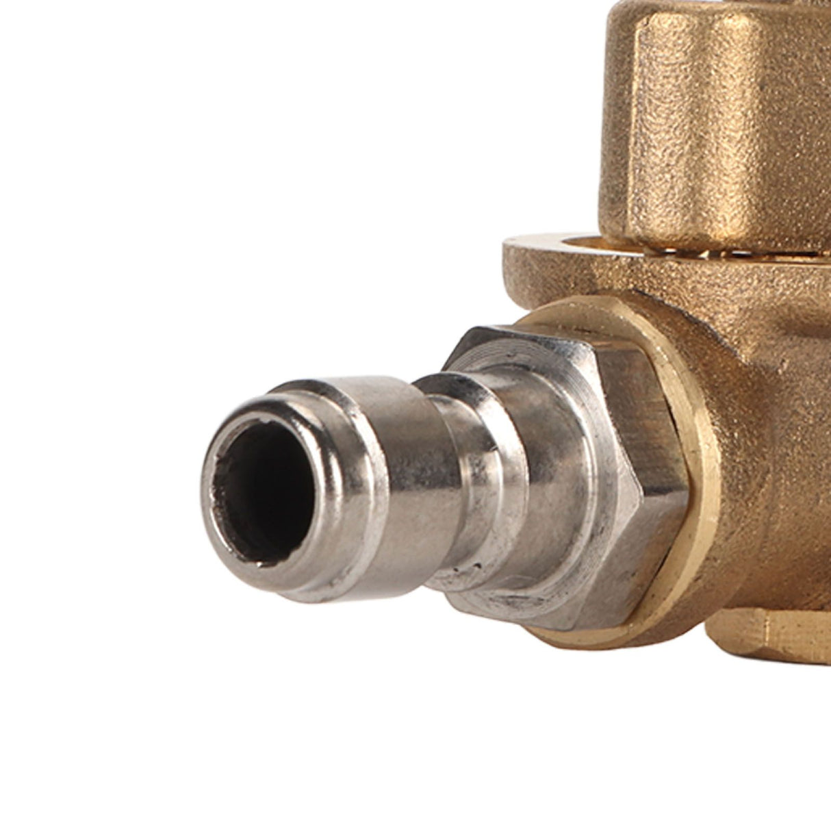 Quick Connecting Pivoting Coupler Attachment 1/4in for Pressure Washer Nozzle Adjustable 4500psi Garden Supplies 7 Level