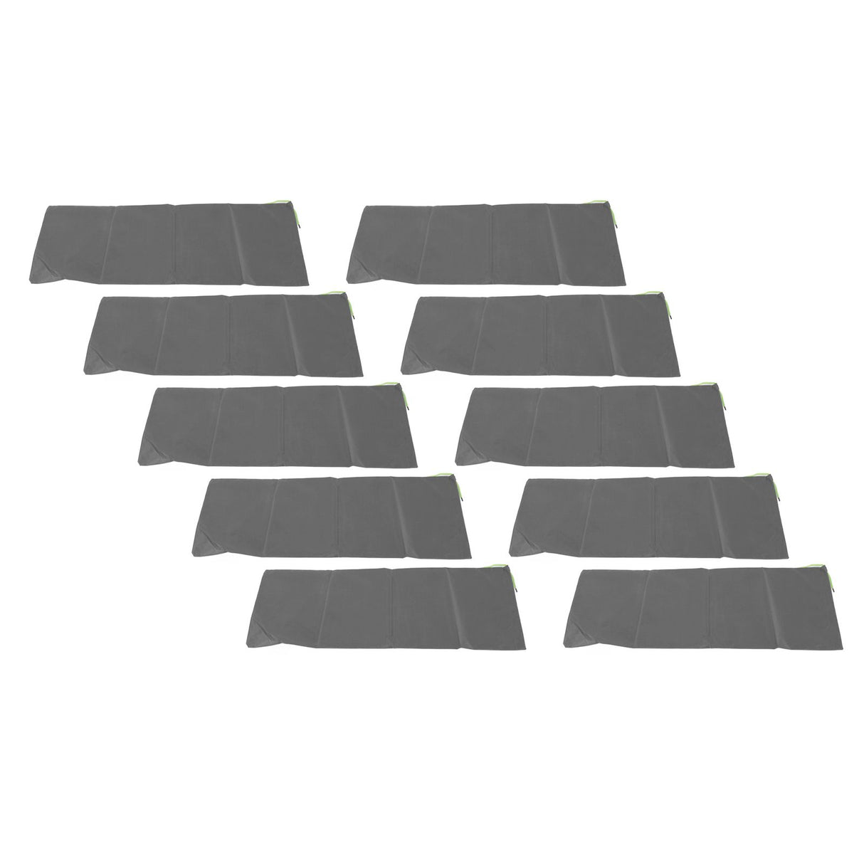 10pcs Flood Sandbags Professional Empty Rain Proof Drawstring Flood Control Sandbags for House Door Garage Basement Grey