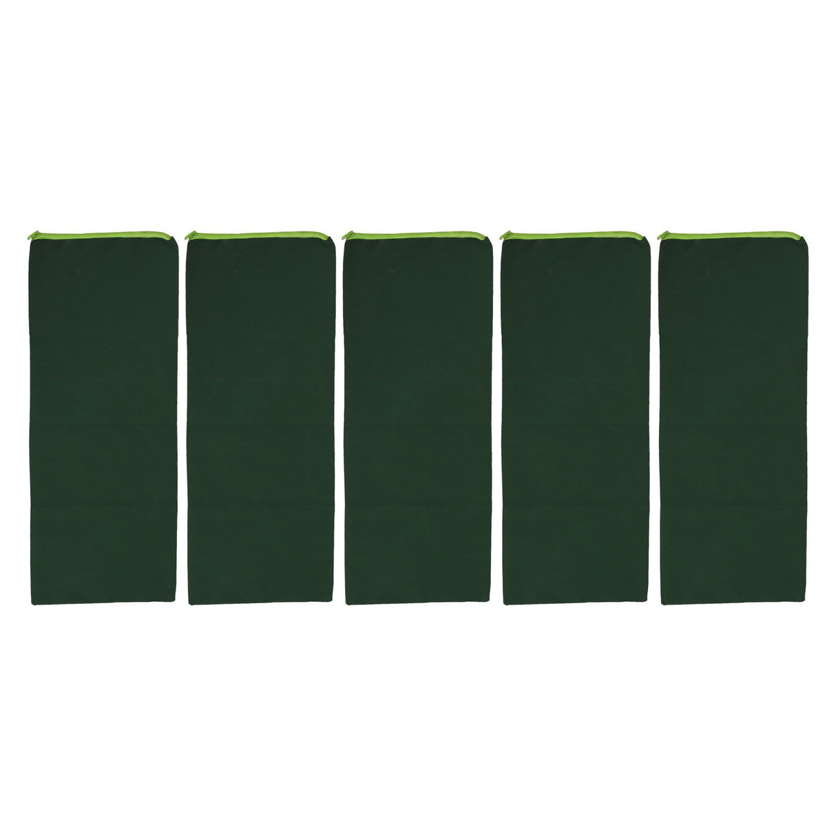 5PCS Flood Barriers Thickened Reusable Zipper Organic Silicone Flood Protection Sand Bags for Home Garage Doors Windows