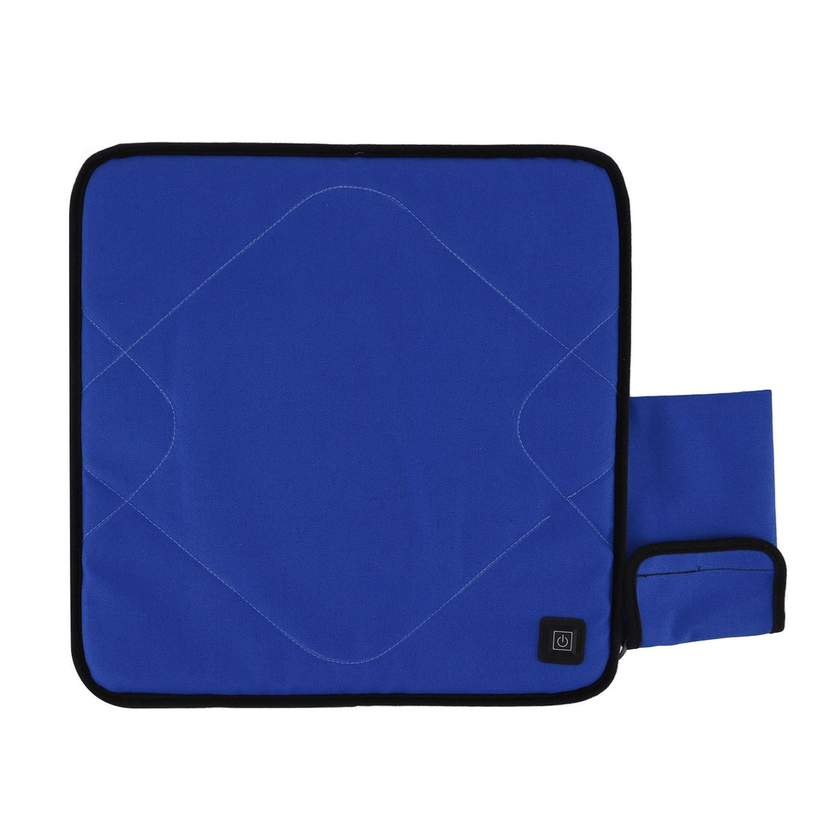 Portable Heated Seat Cushion Adjustable Temperature USB Heating Seat Cushion for Autumn Winter Camping Fishing Sapphire Blue