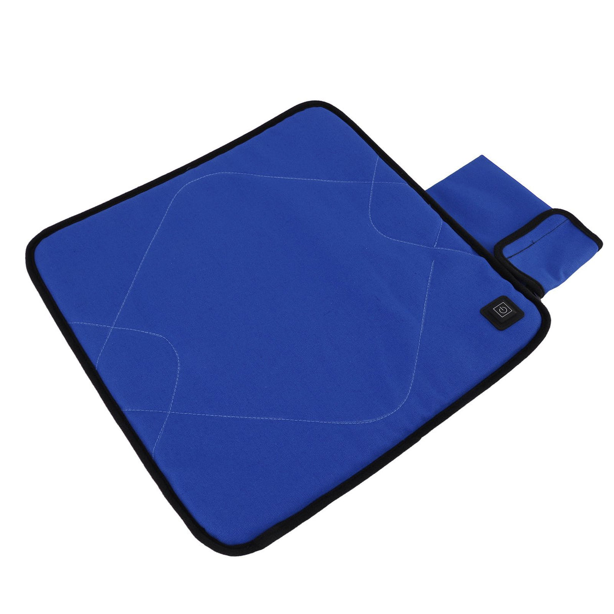 Portable Heated Seat Cushion Adjustable Temperature USB Heating Seat Cushion for Autumn Winter Camping Fishing Sapphire Blue