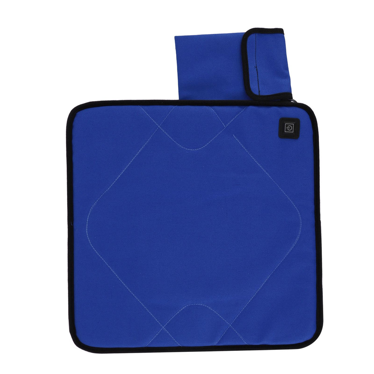 Portable Heated Seat Cushion Adjustable Temperature USB Heating Seat Cushion for Autumn Winter Camping Fishing Sapphire Blue