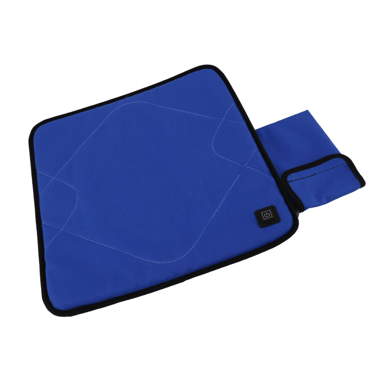 Portable Heated Seat Cushion Adjustable Temperature USB Heating Seat Cushion for Autumn Winter Camping Fishing Sapphire Blue