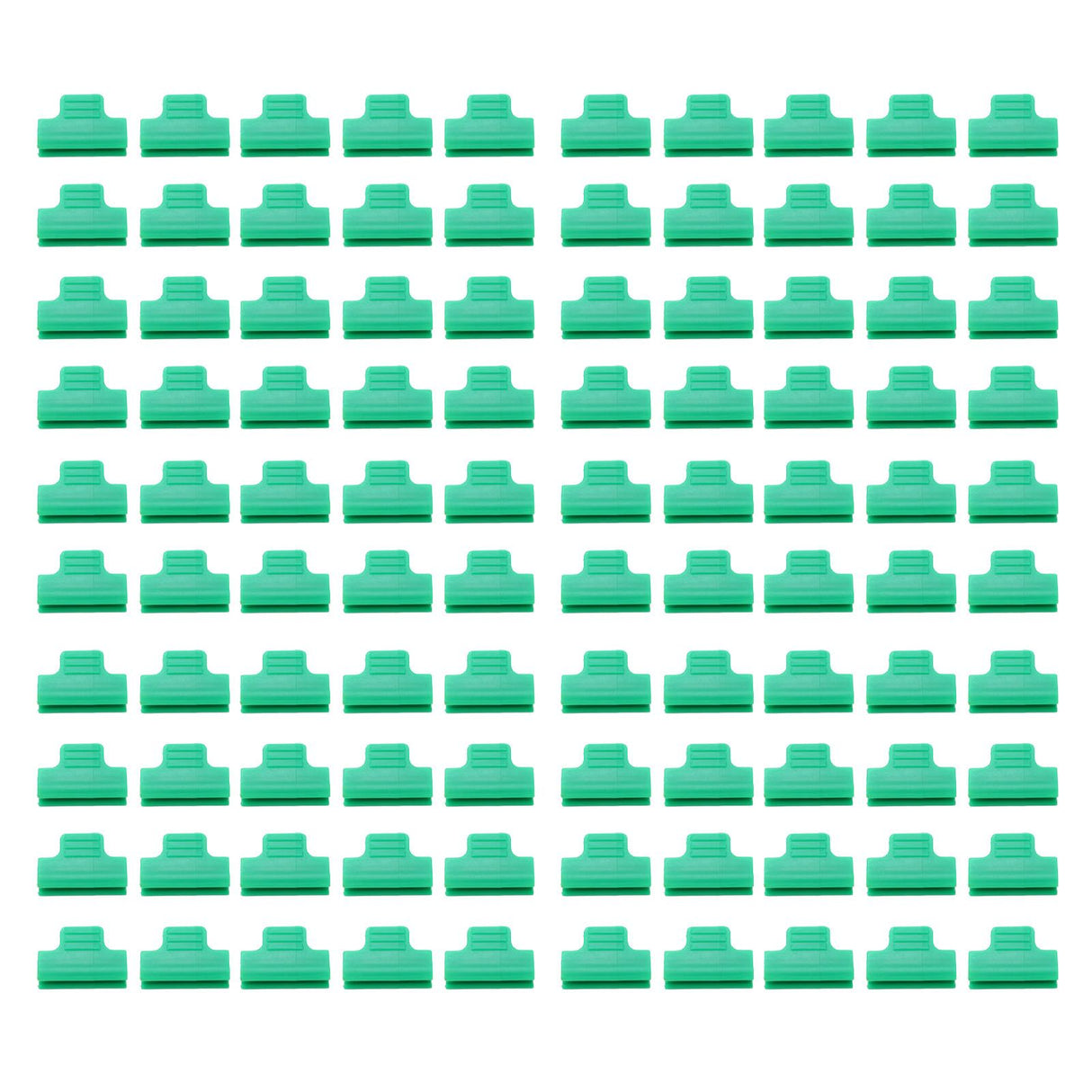 100pcs Greenhouse Clamps Film Row Cover Netting Tunnel Hoop Clip Frame Shading Net Rod Clip Greenhouse Film Clamps 8mm / 0.3in
