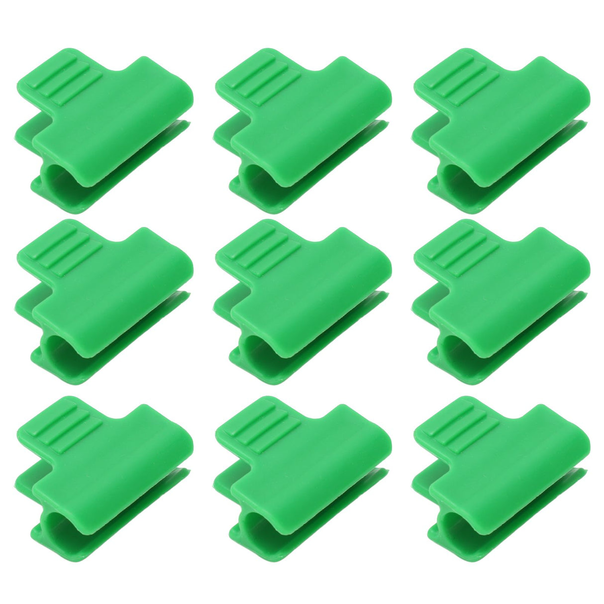100 PCS Garden Shed Clamps Plastic Stable Versatile Film Shading Net Clips for Greenhouse 11mm/0.43in