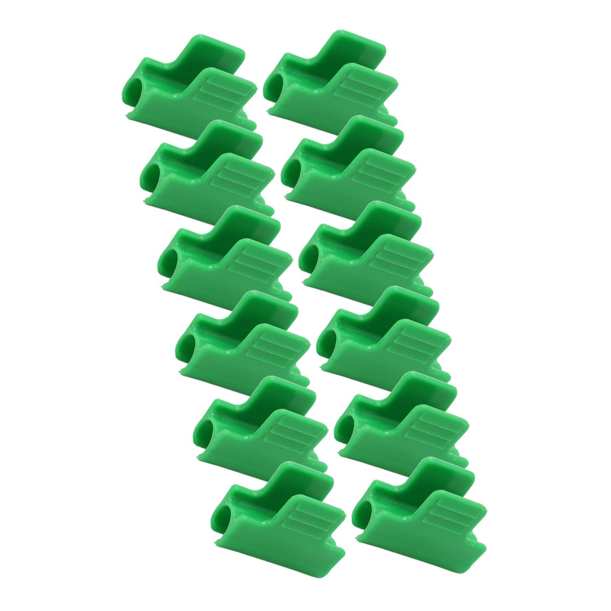 100 PCS Garden Shed Clamps Plastic Stable Versatile Film Shading Net Clips for Greenhouse 11mm/0.43in