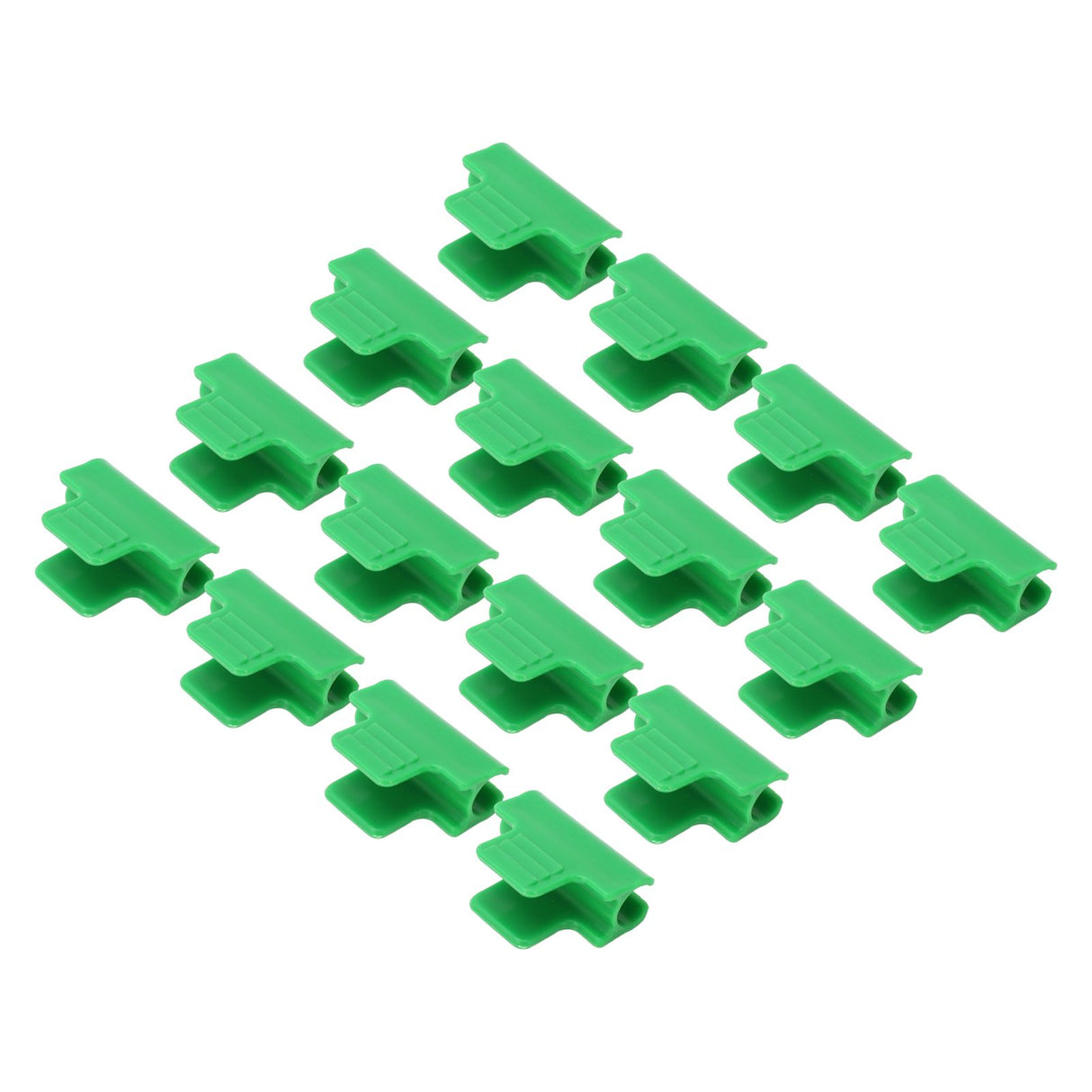 100 PCS Garden Shed Clamps Plastic Stable Versatile Film Shading Net Clips for Greenhouse 11mm/0.43in