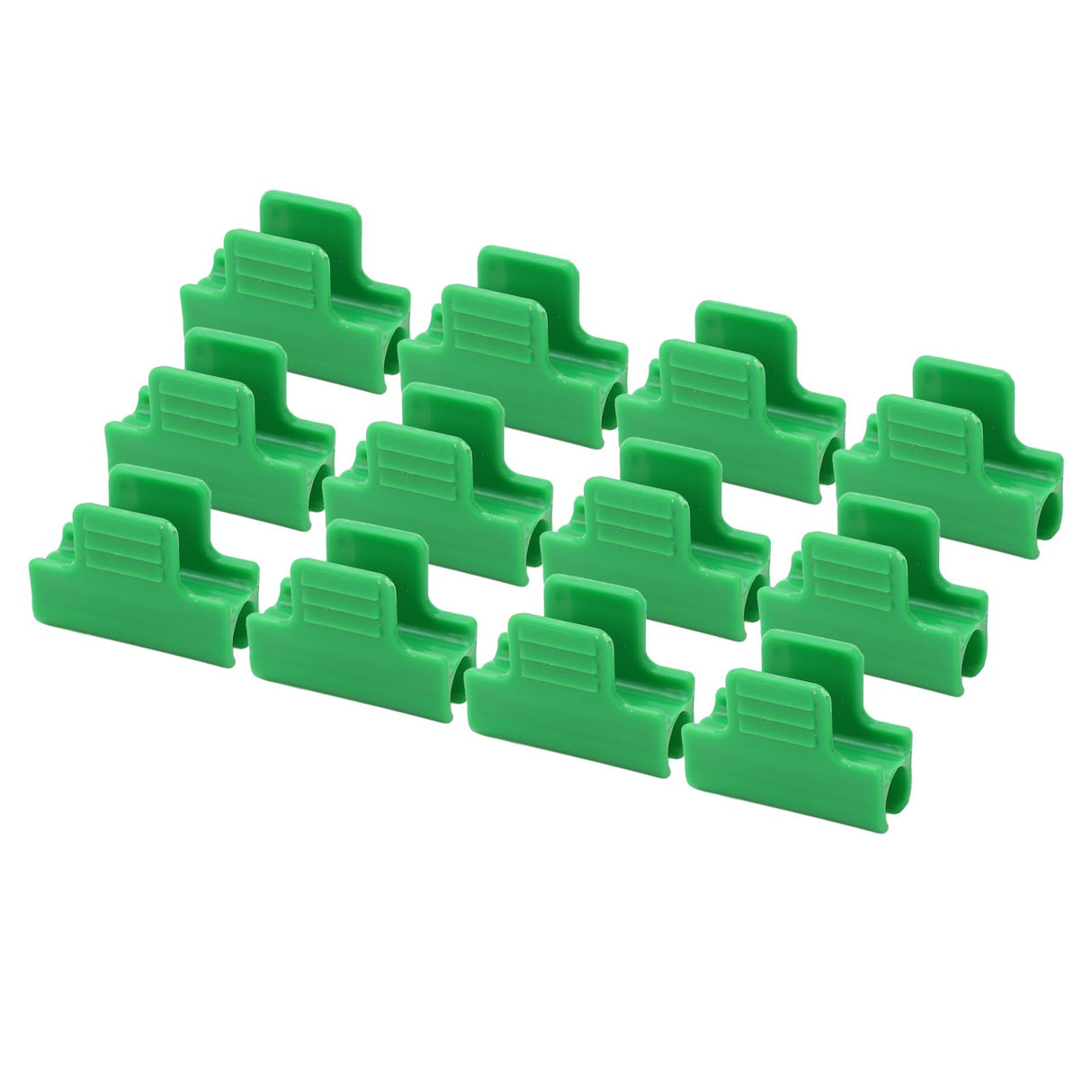 100 PCS Garden Shed Clamps Plastic Stable Versatile Film Shading Net Clips for Greenhouse 11mm/0.43in