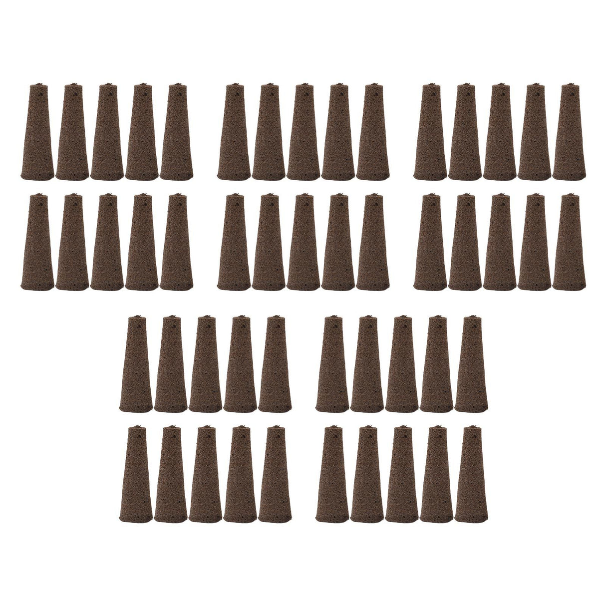 50 Pcs Seedling Block Peat Planting Block for Gardening Hydroponics Soilless Cultivation Plants Germination HRD TN0524