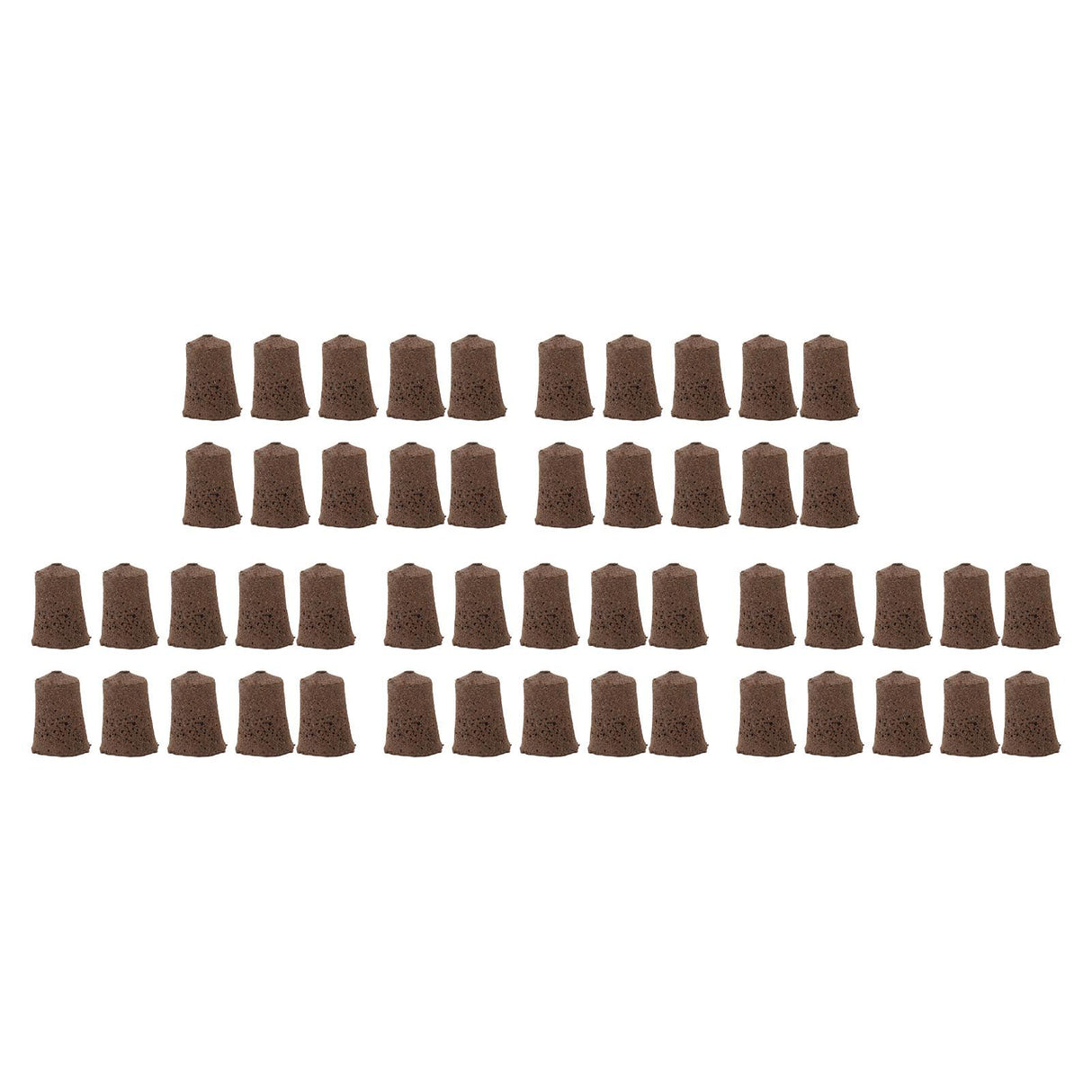 50 Pcs Seedling Block Peat Planting Block for Gardening Hydroponics Soilless Cultivation Plants Germination HRD TN0719