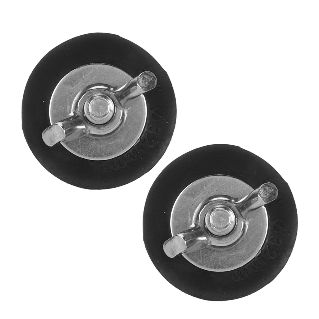 2PCS Pool Winterizing Plug Rubber Stainless Steel Pool Winter Expansion Plugs for Swimming Pool Pipework Winter Fittings 32mm/1.3in
