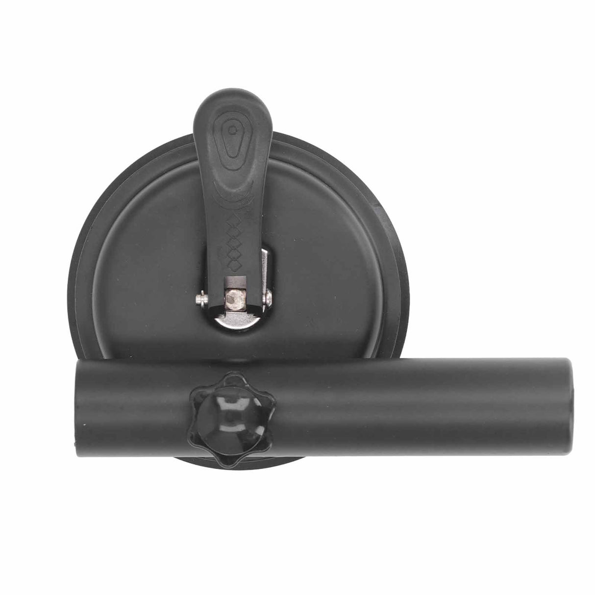 Universal Suction Cup Flag Pole Bracket Vehicle Flagpole Bracket Multi Function Flag Pole Holder Aluminum Alloy Silicone Black