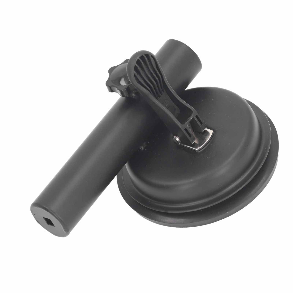 Universal Suction Cup Flag Pole Bracket Vehicle Flagpole Bracket Multi Function Flag Pole Holder Aluminum Alloy Silicone Black