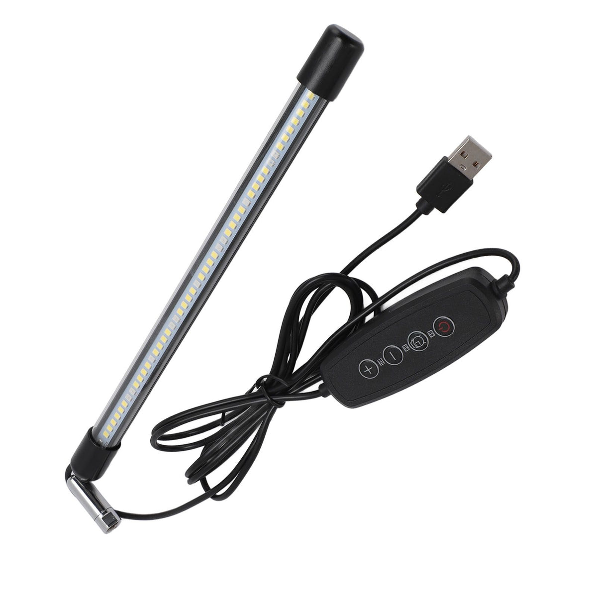 48 LEDs Plant Lamp with 4H 8H 12H Timing 6 Modes Full Spectrum 5W USB 5V Telescopic Small Grow Light for Indoor Plants
