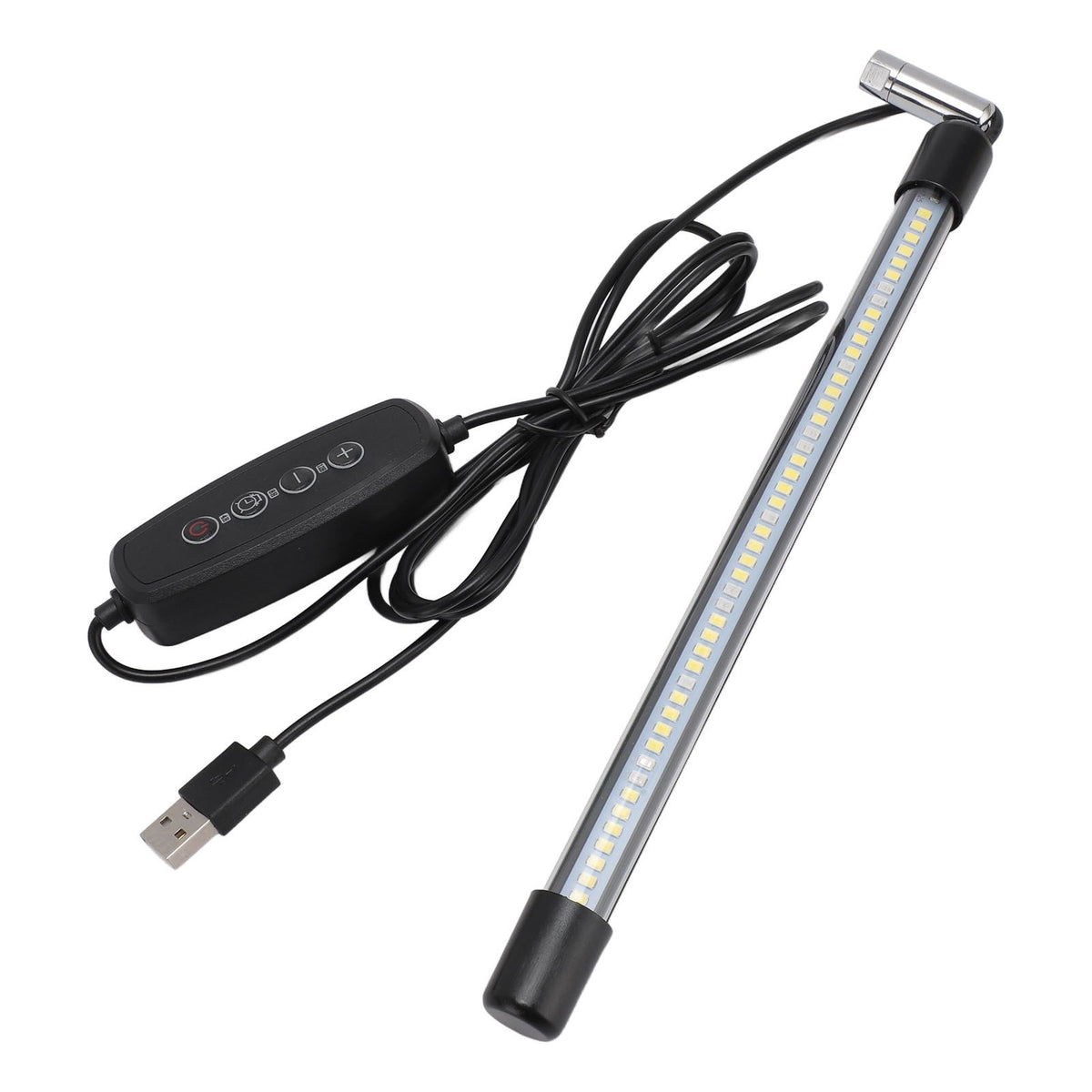 48 LEDs Plant Lamp with 4H 8H 12H Timing 6 Modes Full Spectrum 5W USB 5V Telescopic Small Grow Light for Indoor Plants
