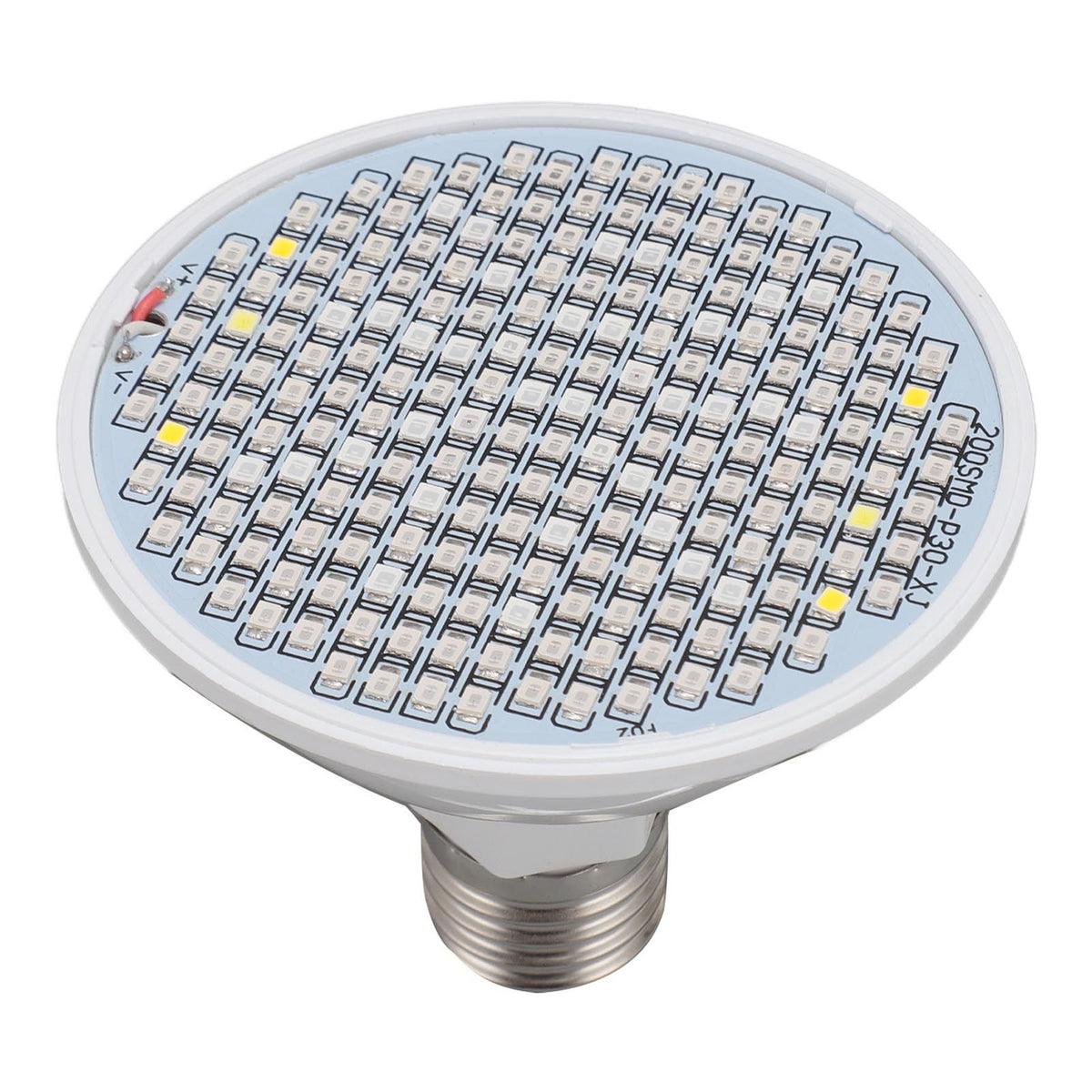 8W Indoor Plant Lamp Bulb 200 LED Heat Dissipation Full Spectrum Plant Grow Light Bulb for Home Greenhouse 110 to 220V