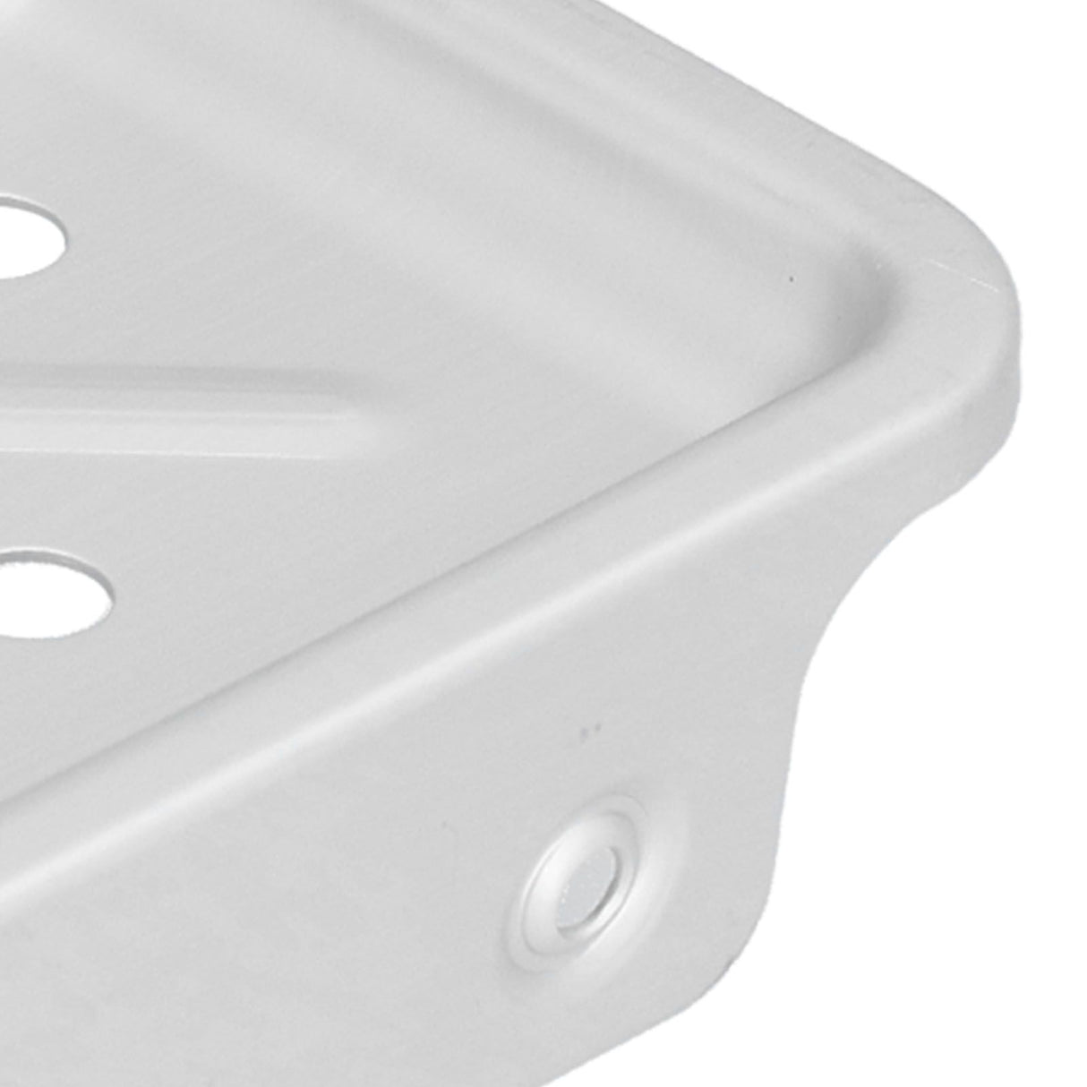 Soap Holder Aluminum Wall Mounted Kitchen Sponge Tray Shower Shelf Drain Storage Rack for Toilet Dorm Bathroom