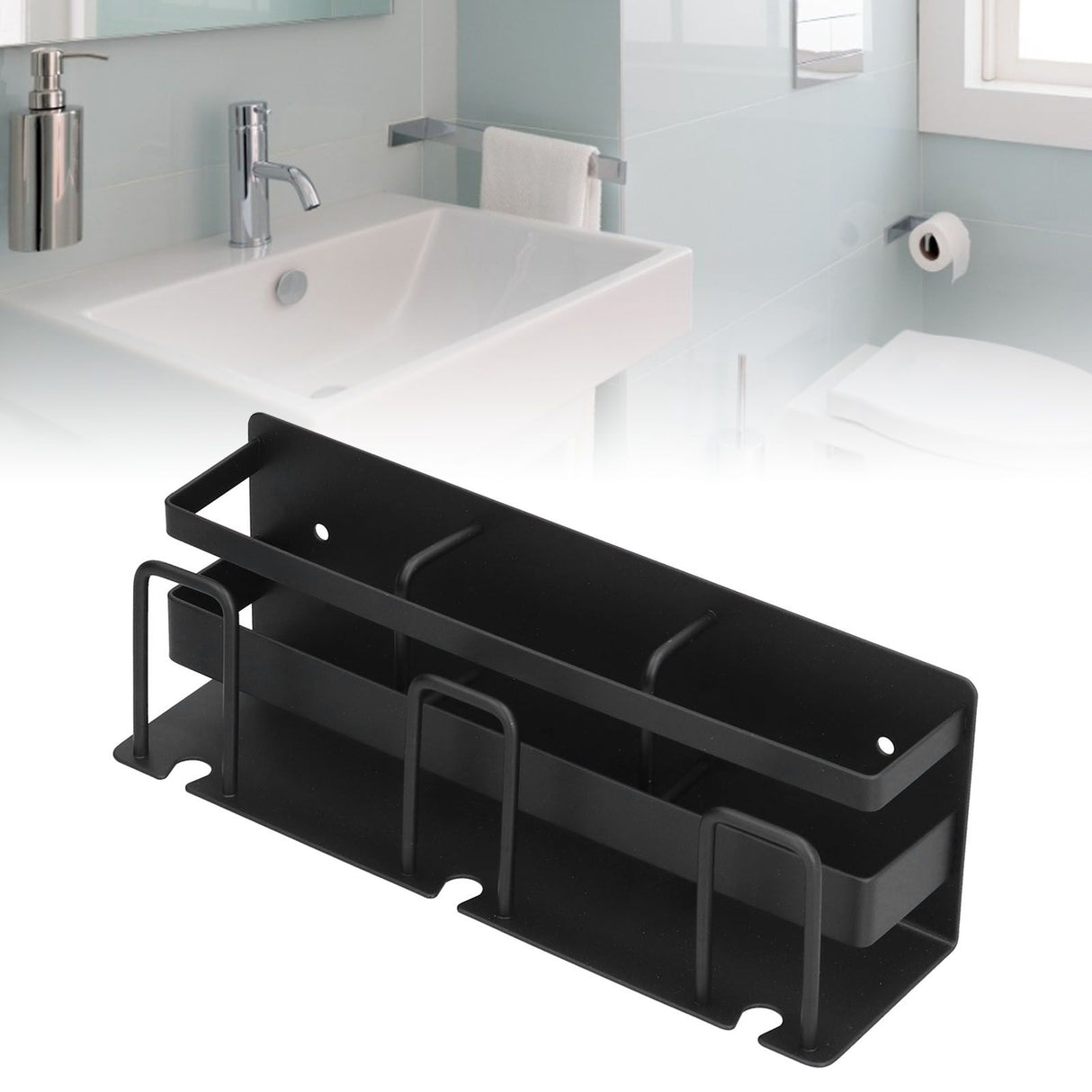 Automatic Toothpaste Dispenser Wall‑mounted Squeezer Creative Stainless Steel Bathroom Toothpaste Rack