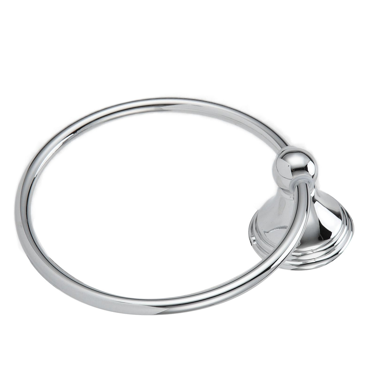 Towel Ring Stainless Steel Hand Towel Holder WallMounted Towel Rack Bathroom Hardware Rack(893 Chromeplate )