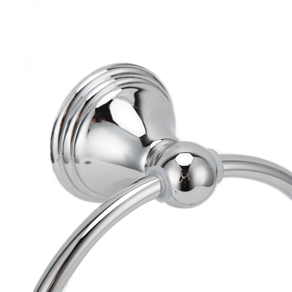 Towel Ring Stainless Steel Hand Towel Holder WallMounted Towel Rack Bathroom Hardware Rack(893 Chromeplate )