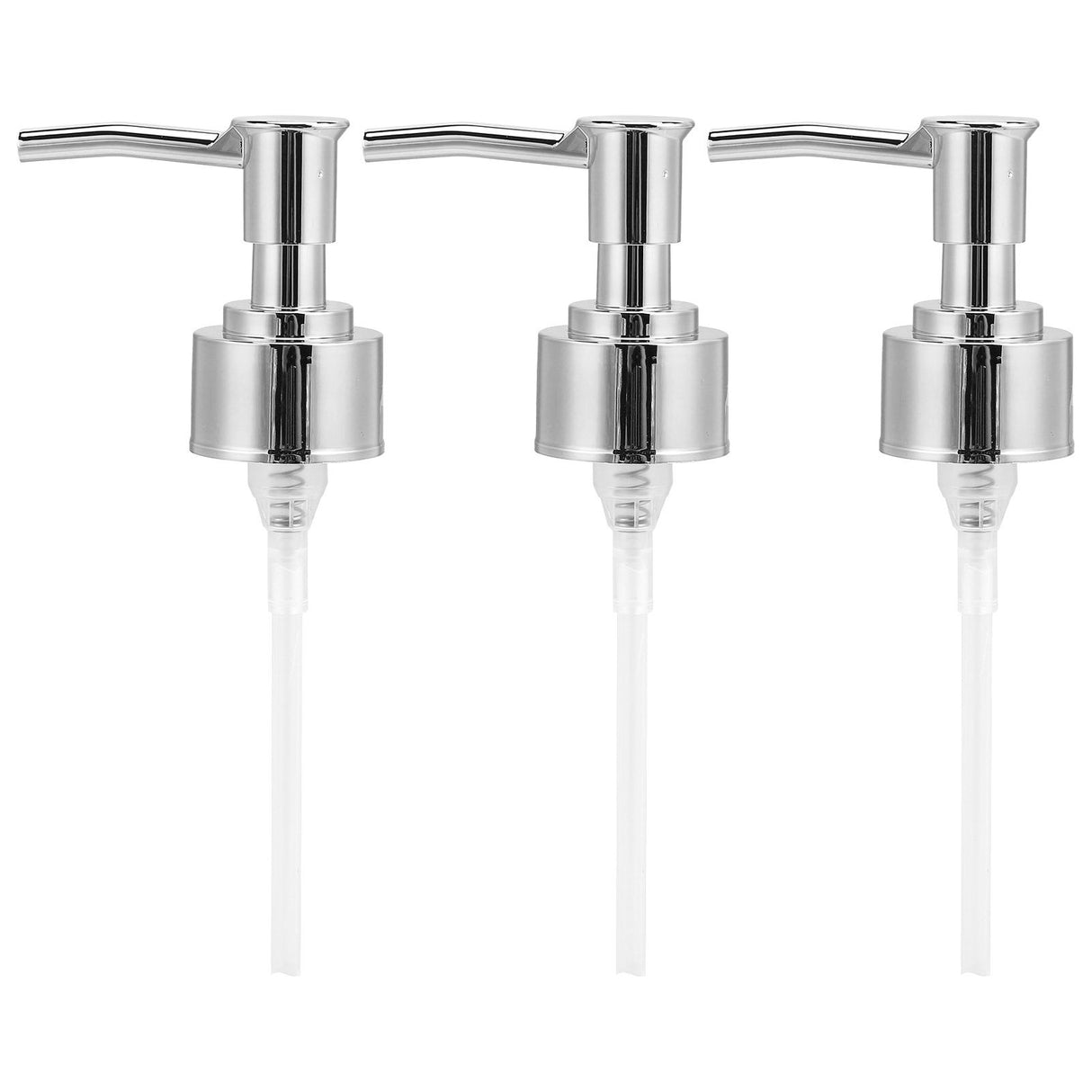 Perfume Bottle Pump Shampoo and Conditioner Bottle Nozzle for Soap Lotion Massage Oil BottleSilver