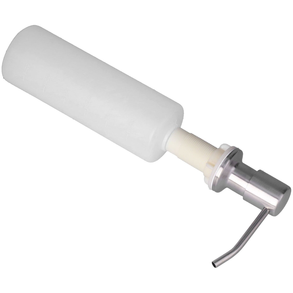 Sink Soap Dispenser Stainless Steel Press Head 300ML Soap Lotion Container Kitchen Bathroom Accessory
