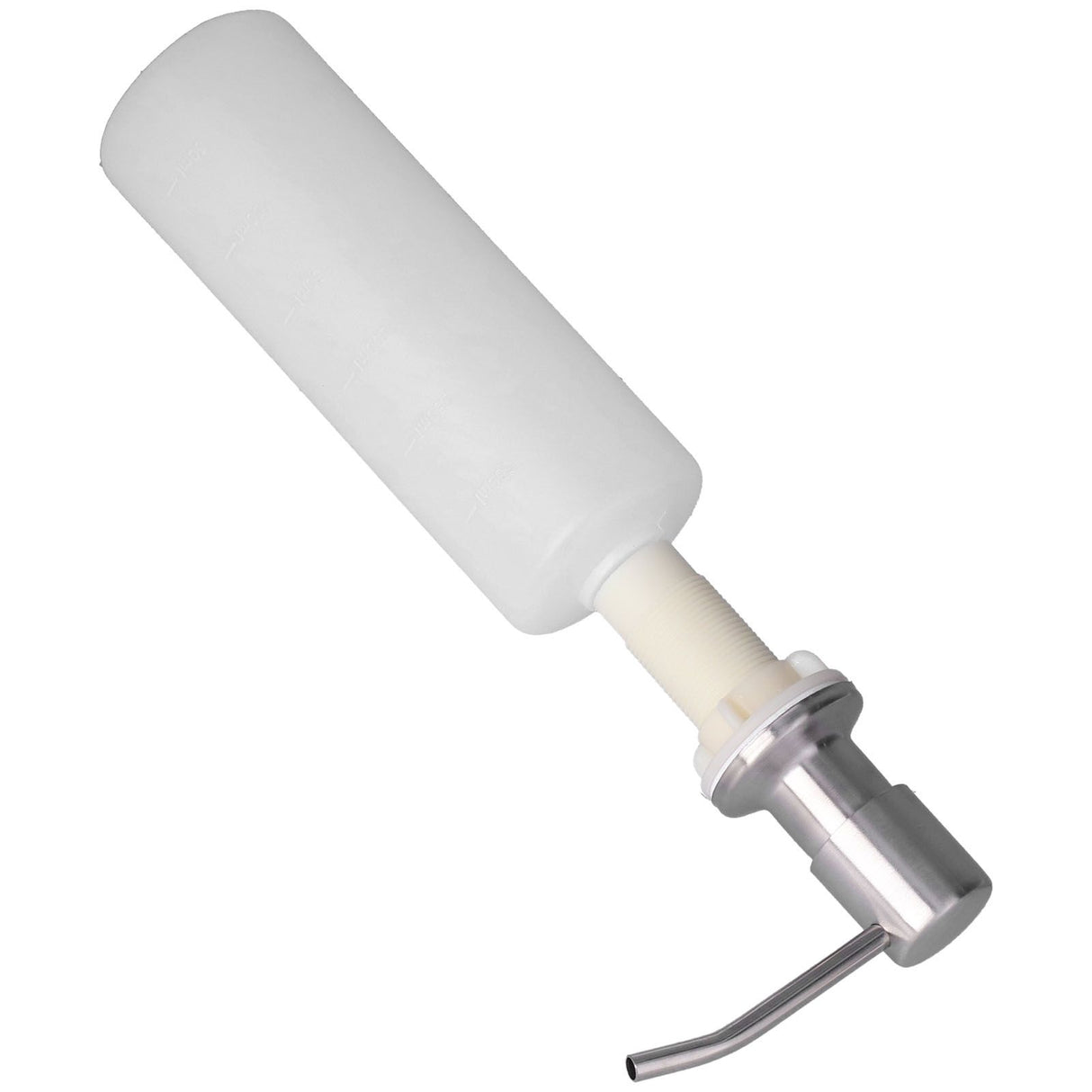 Sink Soap Dispenser Stainless Steel Press Head 300ML Soap Lotion Container Kitchen Bathroom Accessory