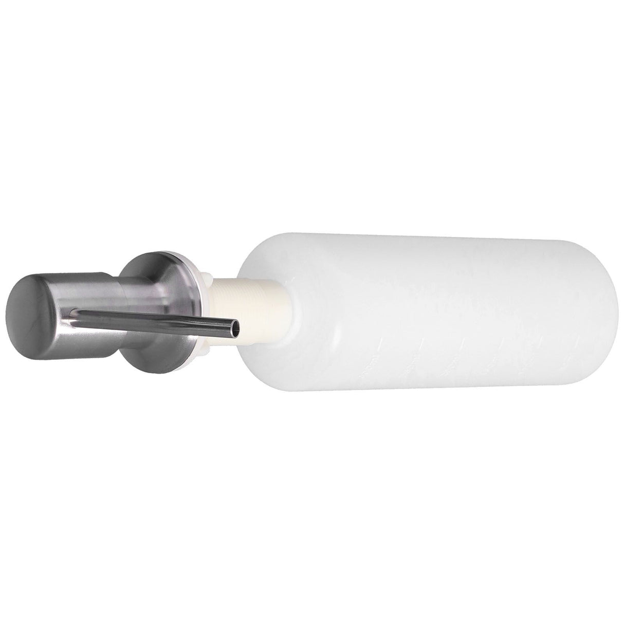 Sink Soap Dispenser Stainless Steel Press Head 300ML Soap Lotion Container Kitchen Bathroom Accessory