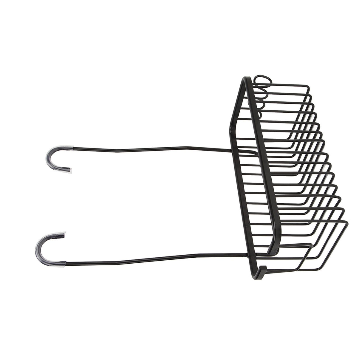 Over The Toilet Storage Shelf Large Capacity Aluminum Toilet Storage Basket Metal Bathroom Storage Organizer Black