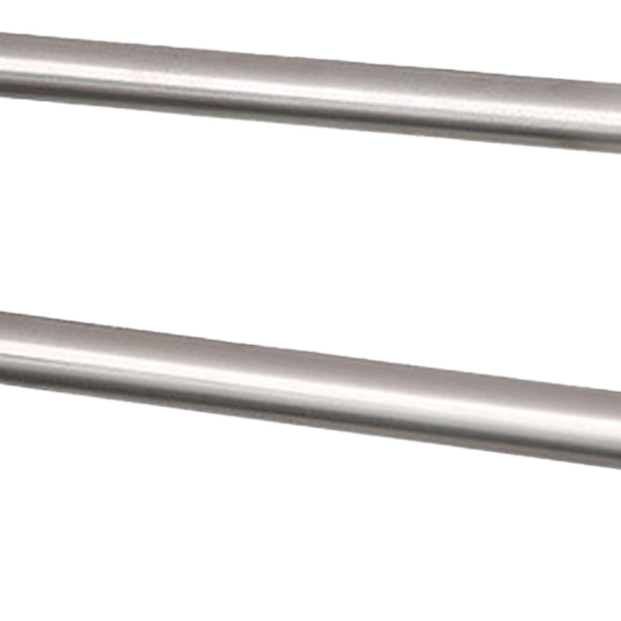 Double Towel Bar Plastic Stainless Steel Bath Towel Rack for Bathroom Double Towel Holder Wall Mount Towel Hanger Beige