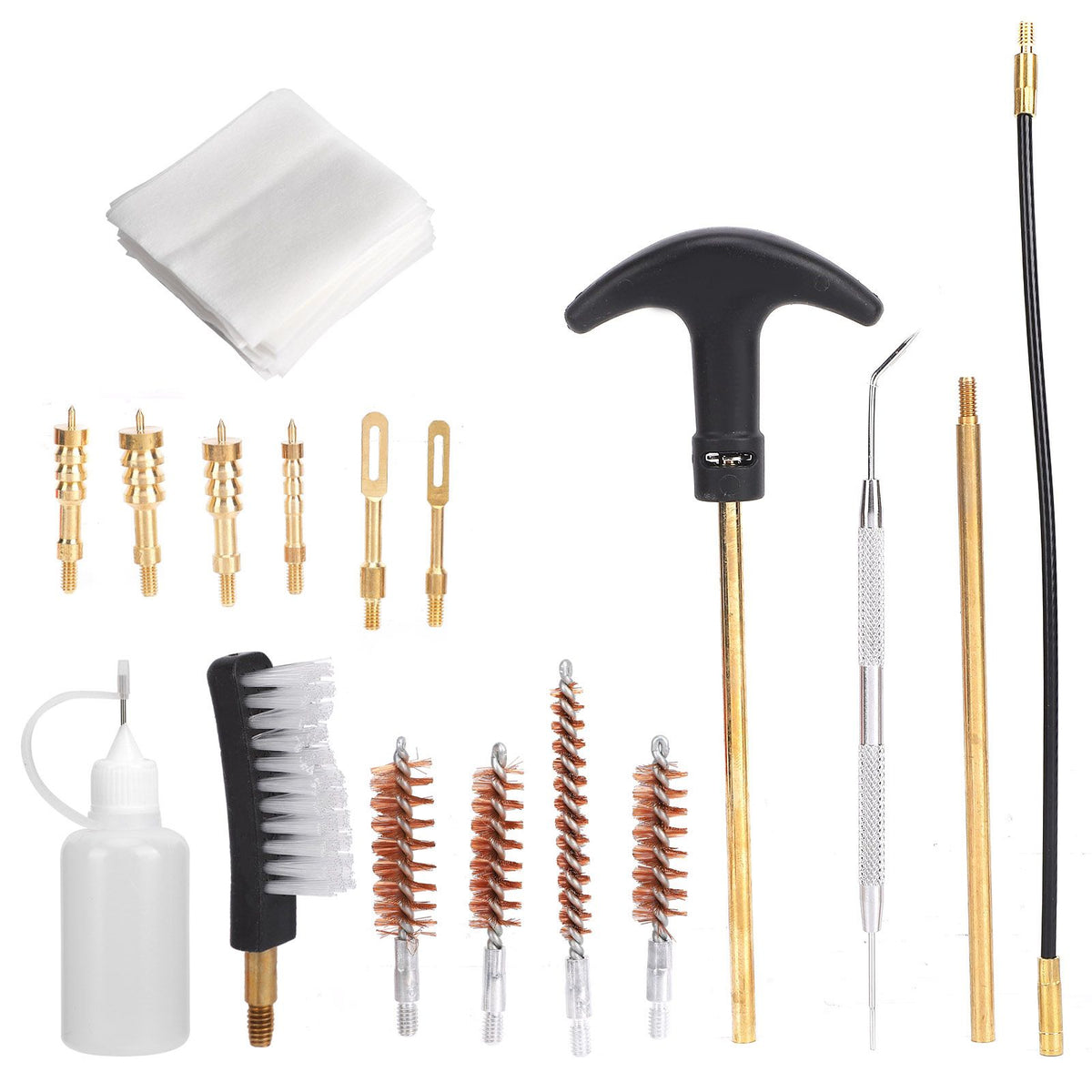 Fine Metal Pipe Fittings Dredge Nylon Brush Auto Electric Appliance Gaps Brush Set Cleaning SetGK43