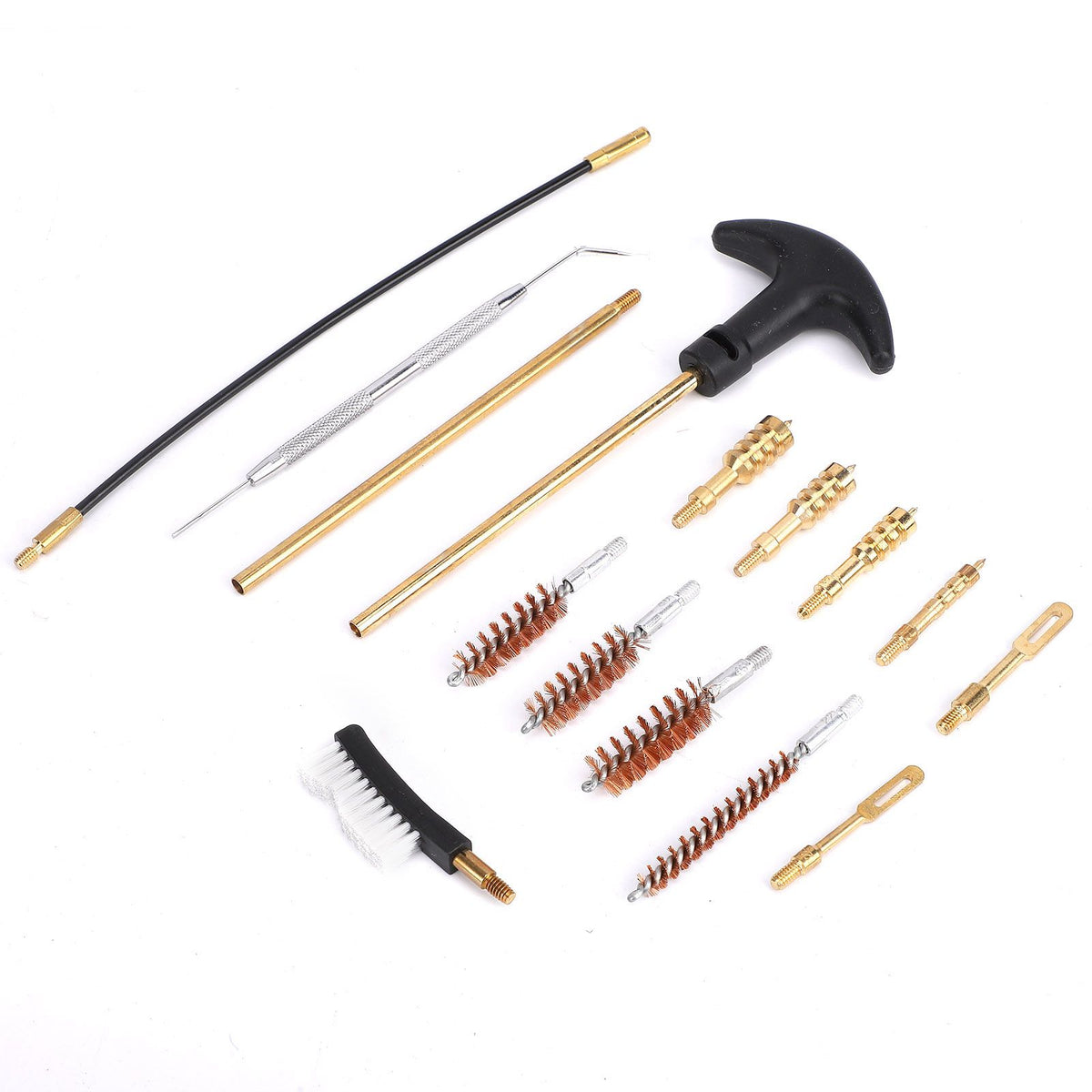 Fine Metal Pipe Fittings Dredge Nylon Brush Auto Electric Appliance Gaps Brush Set Cleaning SetGK43