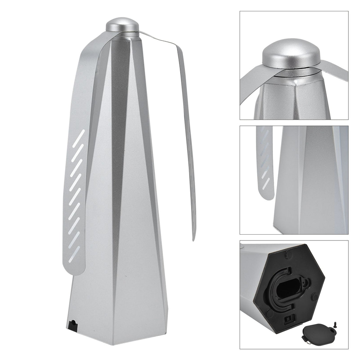Fly Fan USB Power Supply Light Weight 3 Blades Outdoor Bug Repellent Tool for Picnic Table