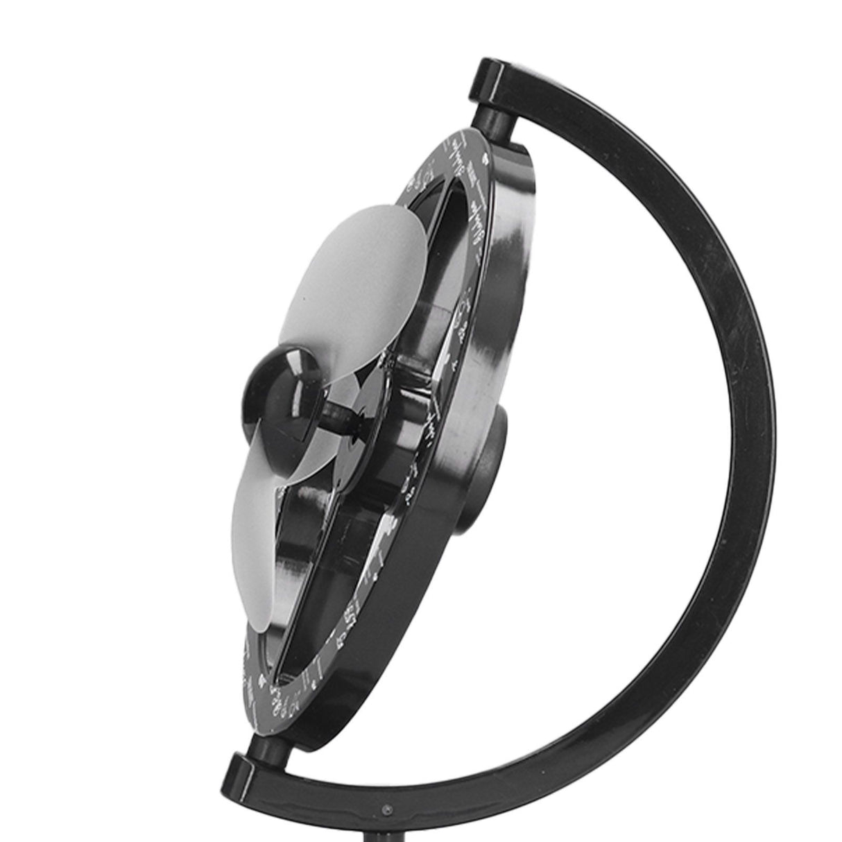 USB Fan Black Mini 90 Degree Free Rotation Strong Wind Cooling Equipment for Home Desk Office Table