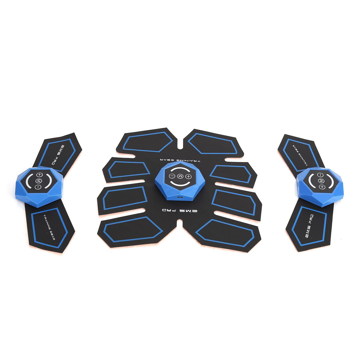 Household EMS Abdominal Muscle Patch Muscle Training Stimulator Body Massager Fitness Equipment