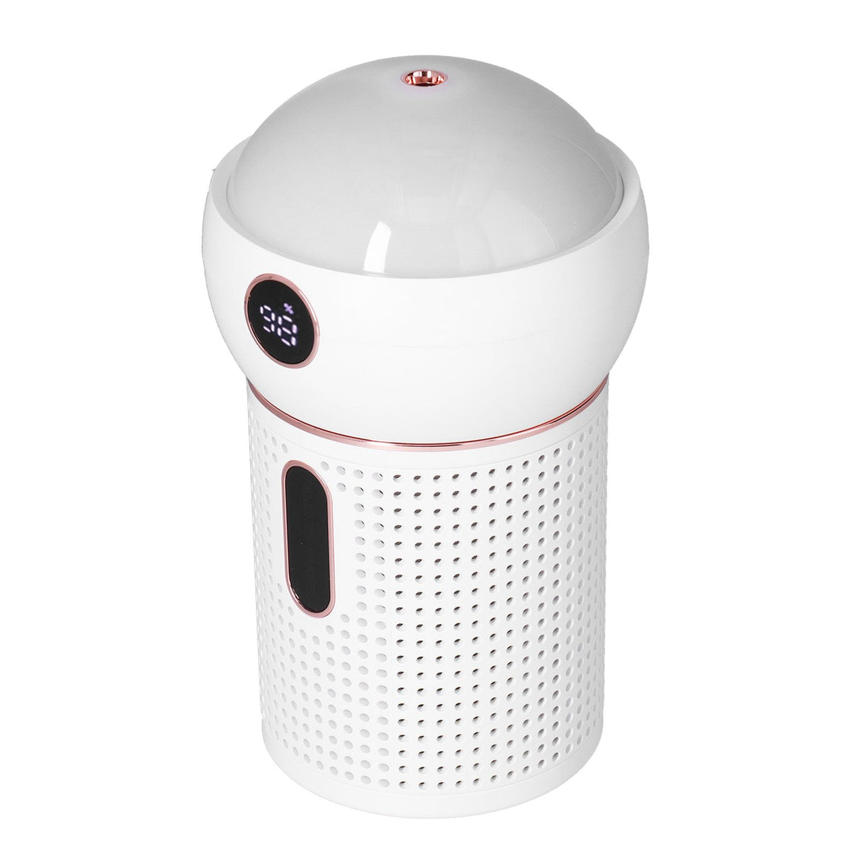 630ml Large Capacity Humidifier Single Spray 360° Projection Humidifier for Home Car USB ChargingWhite