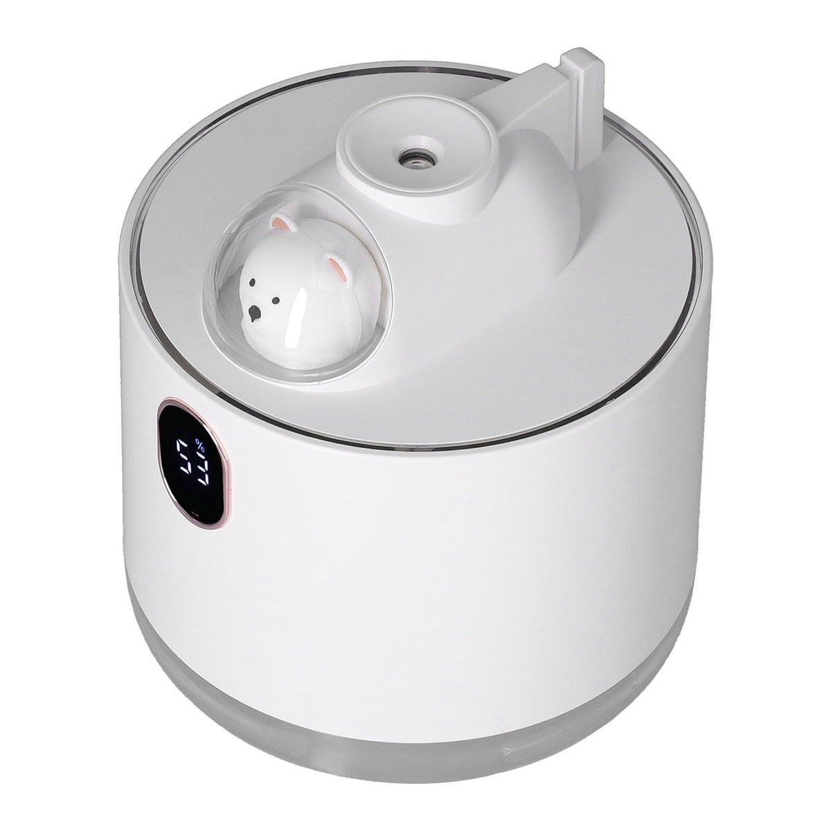500ml Large Capacity Humidifier Spacecraft Night Light USB Charging Car Humidifier for HomeWhite