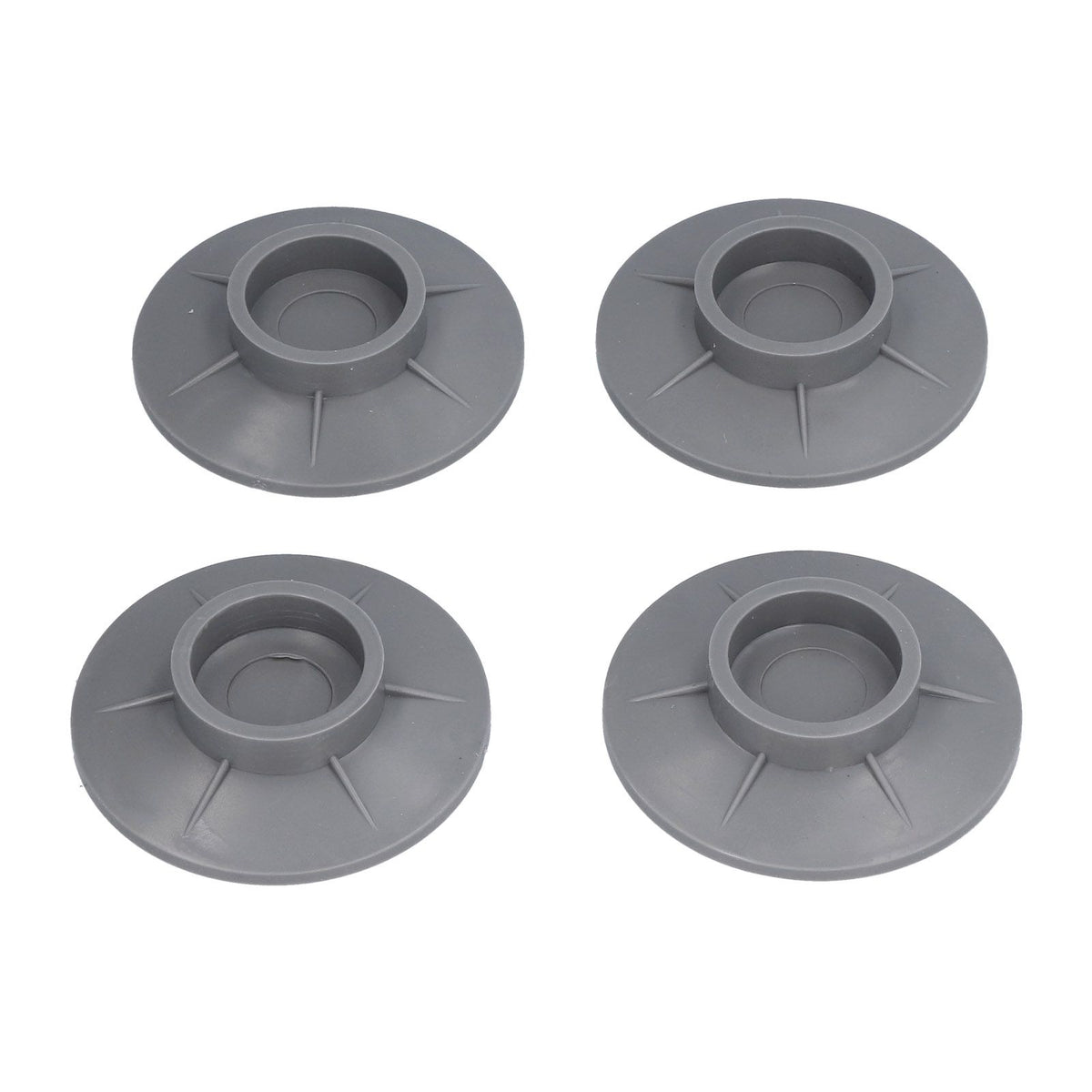 4Pcs Vacuum Suction Cup Design Washing Machine Feet Pad Non Slip Anti Vibration Noise Reduction Pad