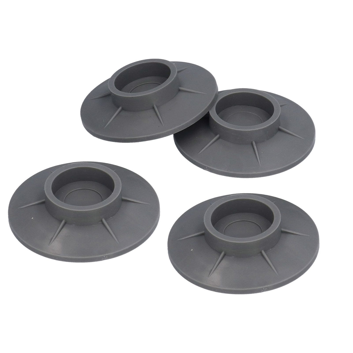 4Pcs Vacuum Suction Cup Design Washing Machine Feet Pad Non Slip Anti Vibration Noise Reduction Pad