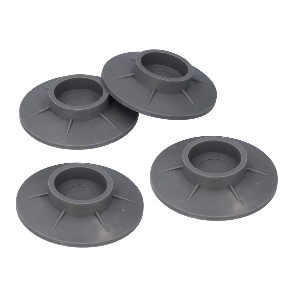 4Pcs Vacuum Suction Cup Design Washing Machine Feet Pad Non Slip Anti Vibration Noise Reduction Pad